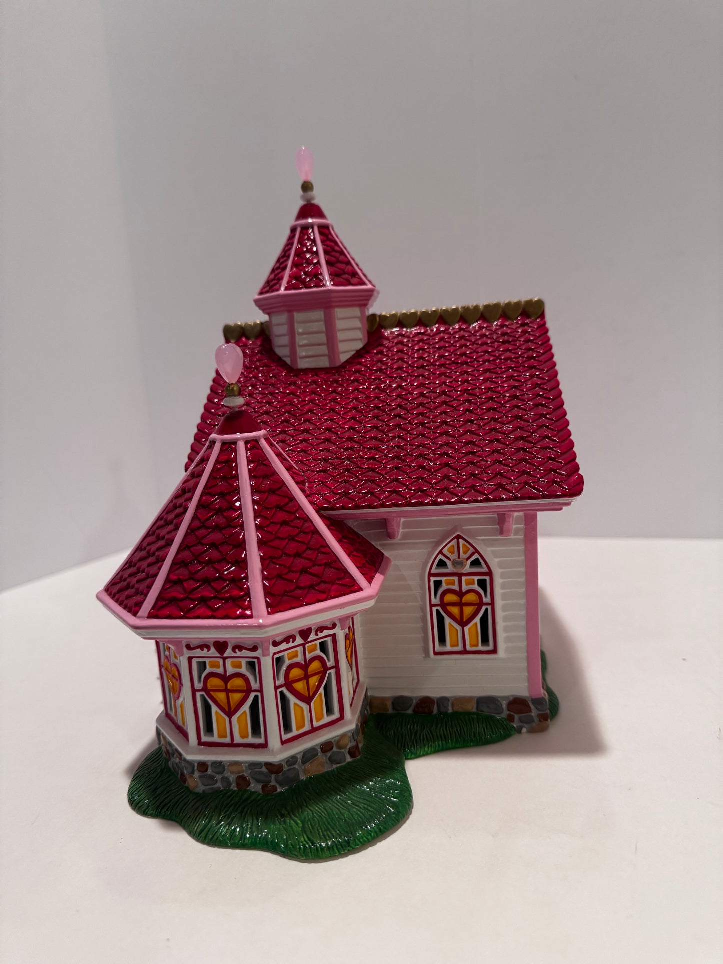 Dept 56 Chapel of Love - Snow Village - Valentine's
