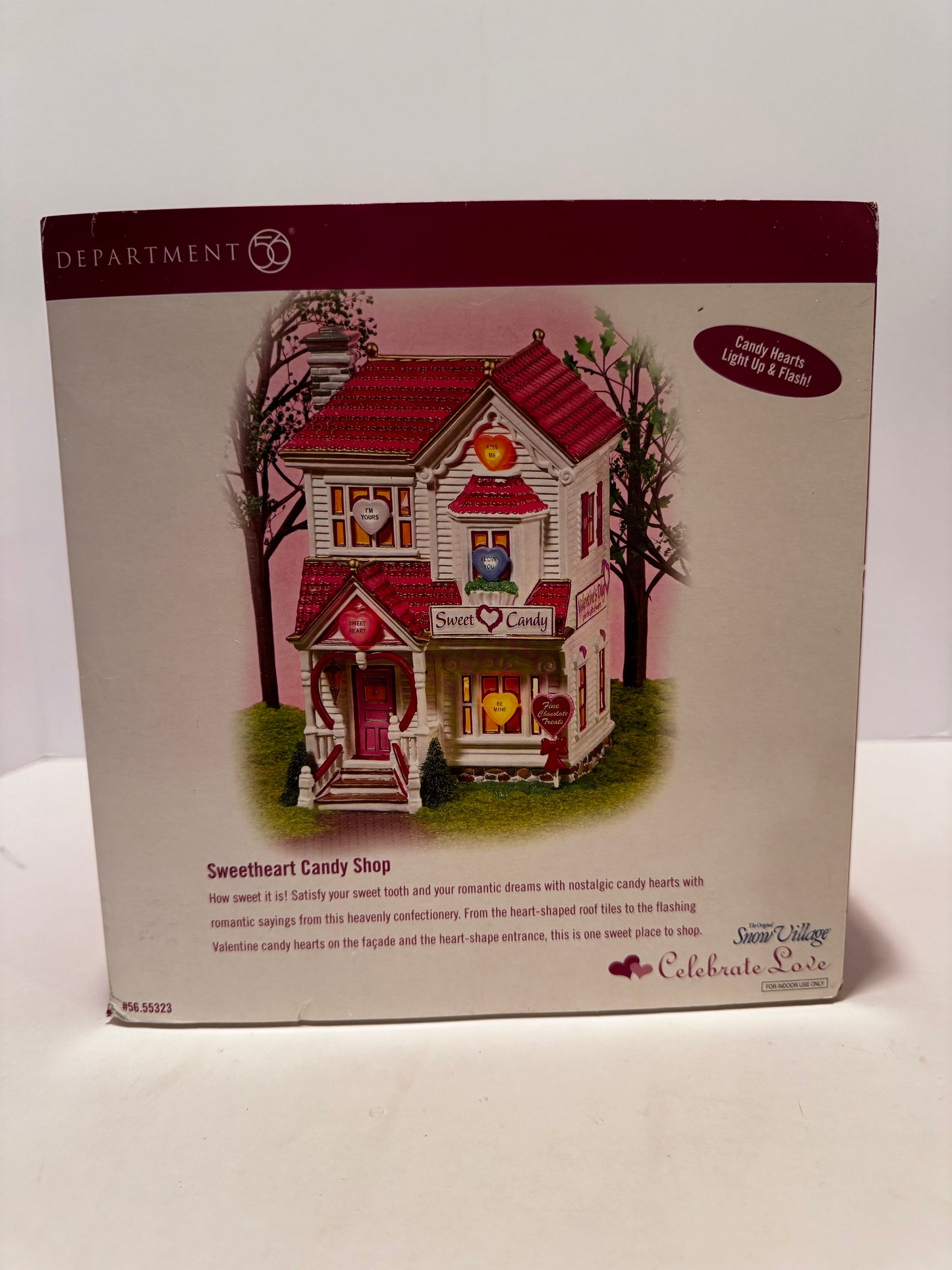 Dept 56 Sweetheart Candy Shop - Snow Village Valentine's