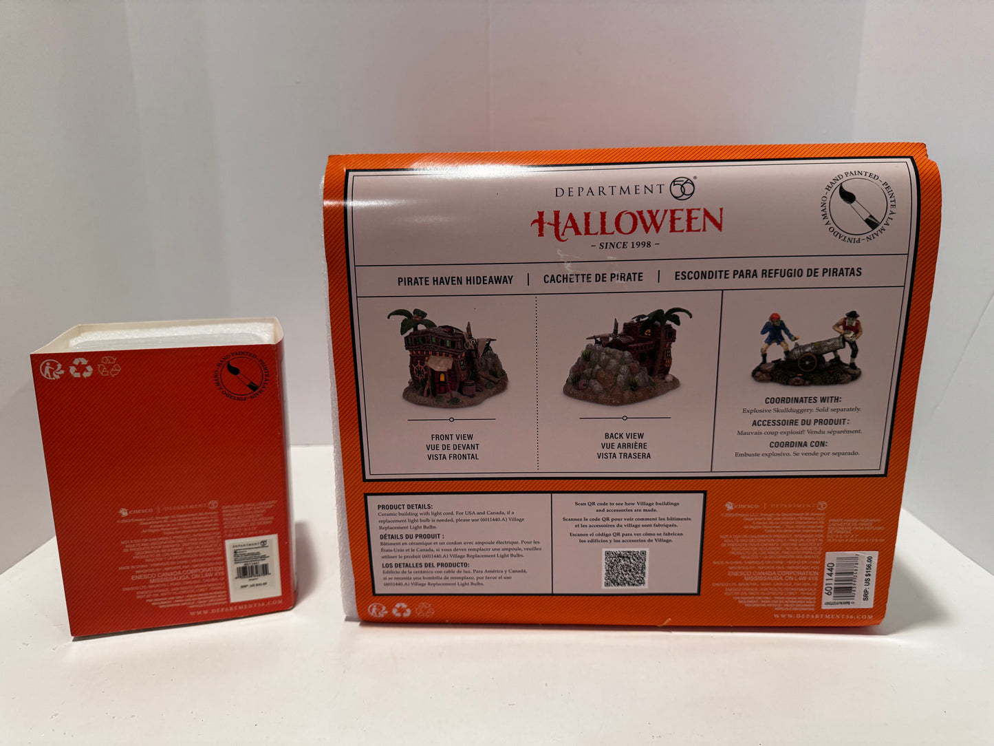 Department 56 Pirate Haven Hideaway & Explosive Skullduggery set - BRAND NEW