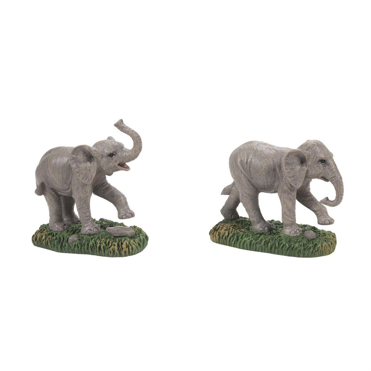Department 56 Zoological Gardens Elephants (set of 2) - BRAND NEW
