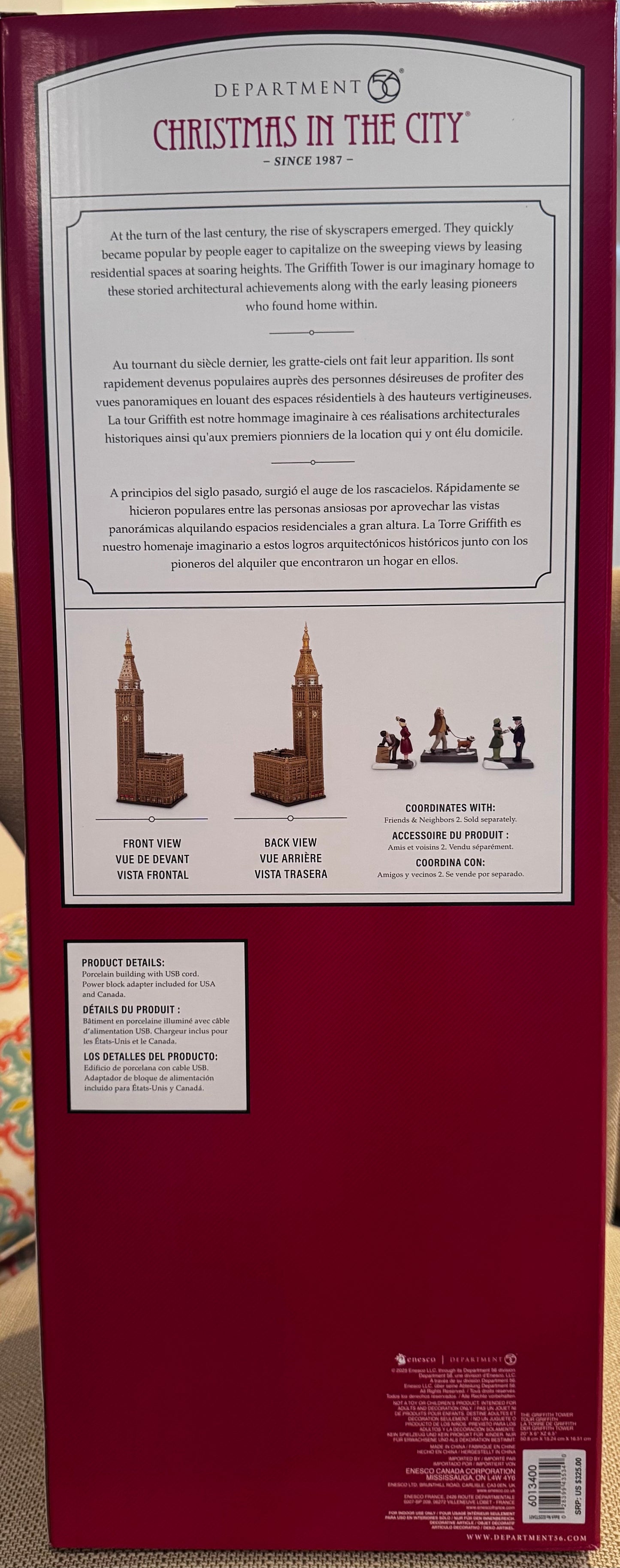 Department 56 Griffith Tower - BRAND NEW