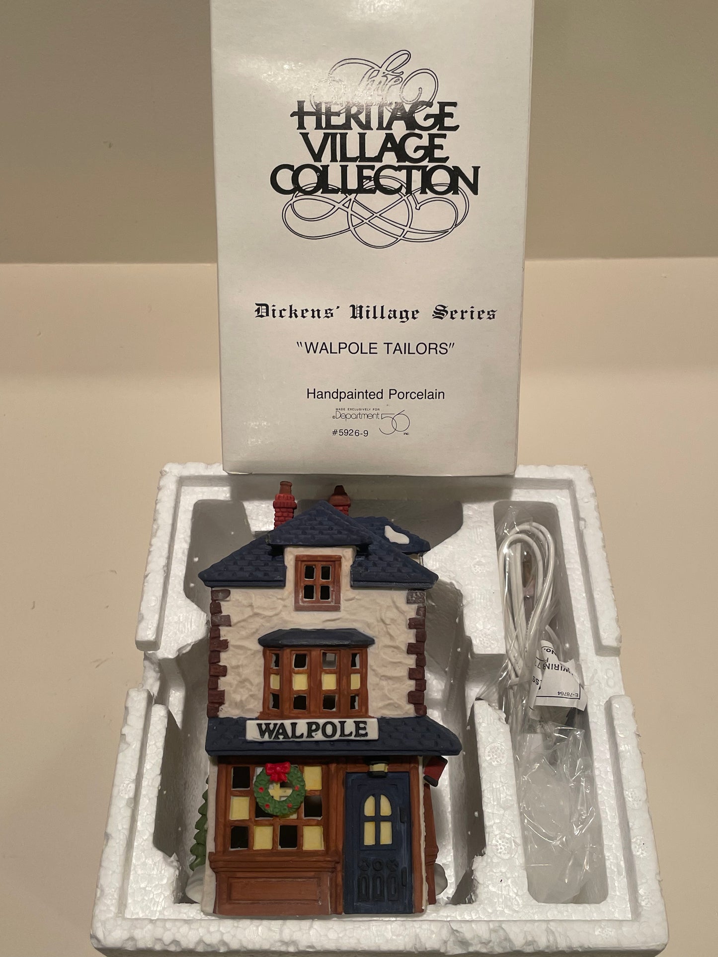 Department 56 Walpole Tailors