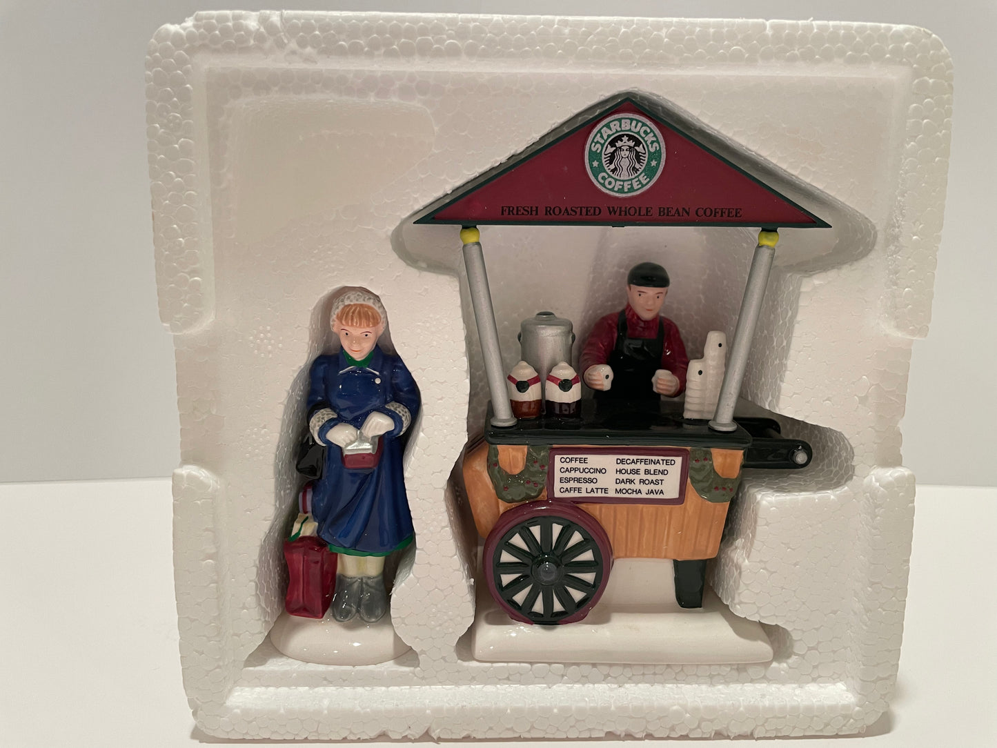 Department 56 - Starbucks Coffee Cart