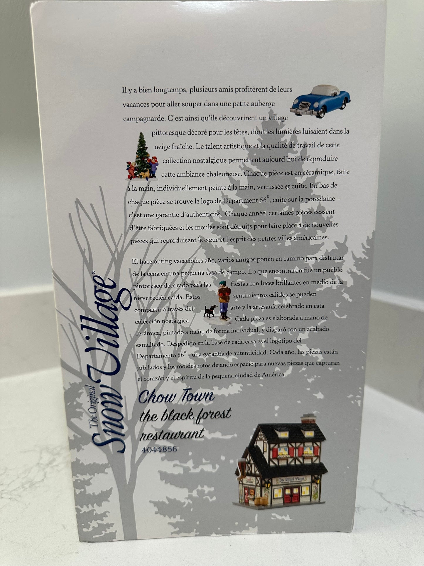 Department 56 Snow Village Black Forest Restaurant 4044856 - BRAND NEW