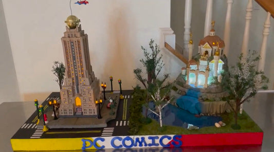 Building a Platform for Department 56 Daily Planet and Themyscira