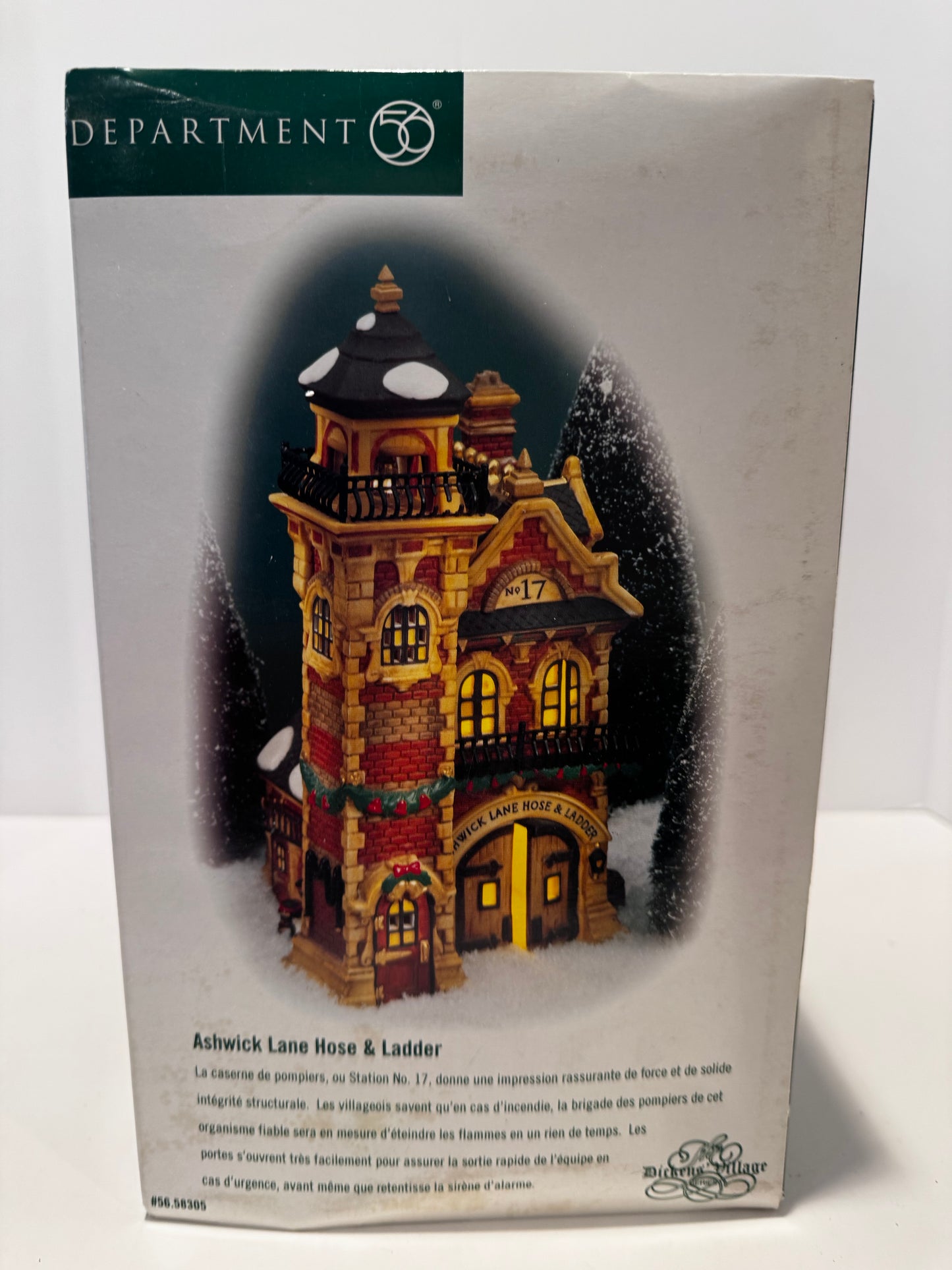 Dept 56 Ashwick Lane Hose & Ladder