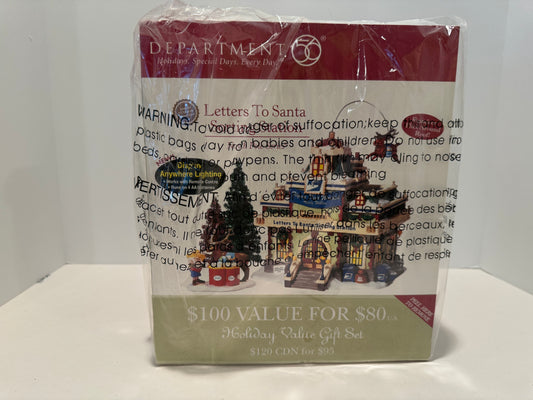 Dept 56 Letters To Santa Sorting Station - BRAND NEW - STILL SEALED