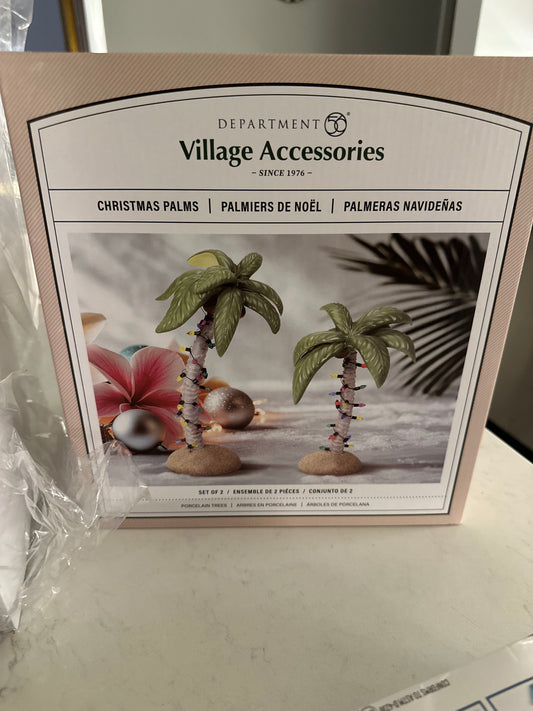 Department 56 Christmas Palms