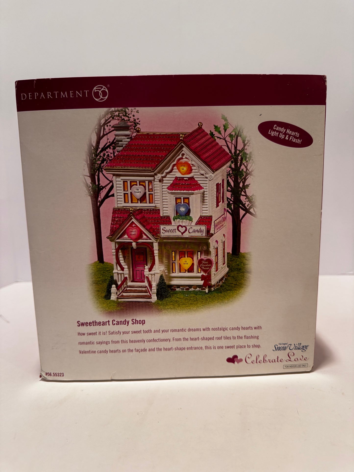 Dept 56 Sweetheart Candy Shop - Snow Village Valentine's