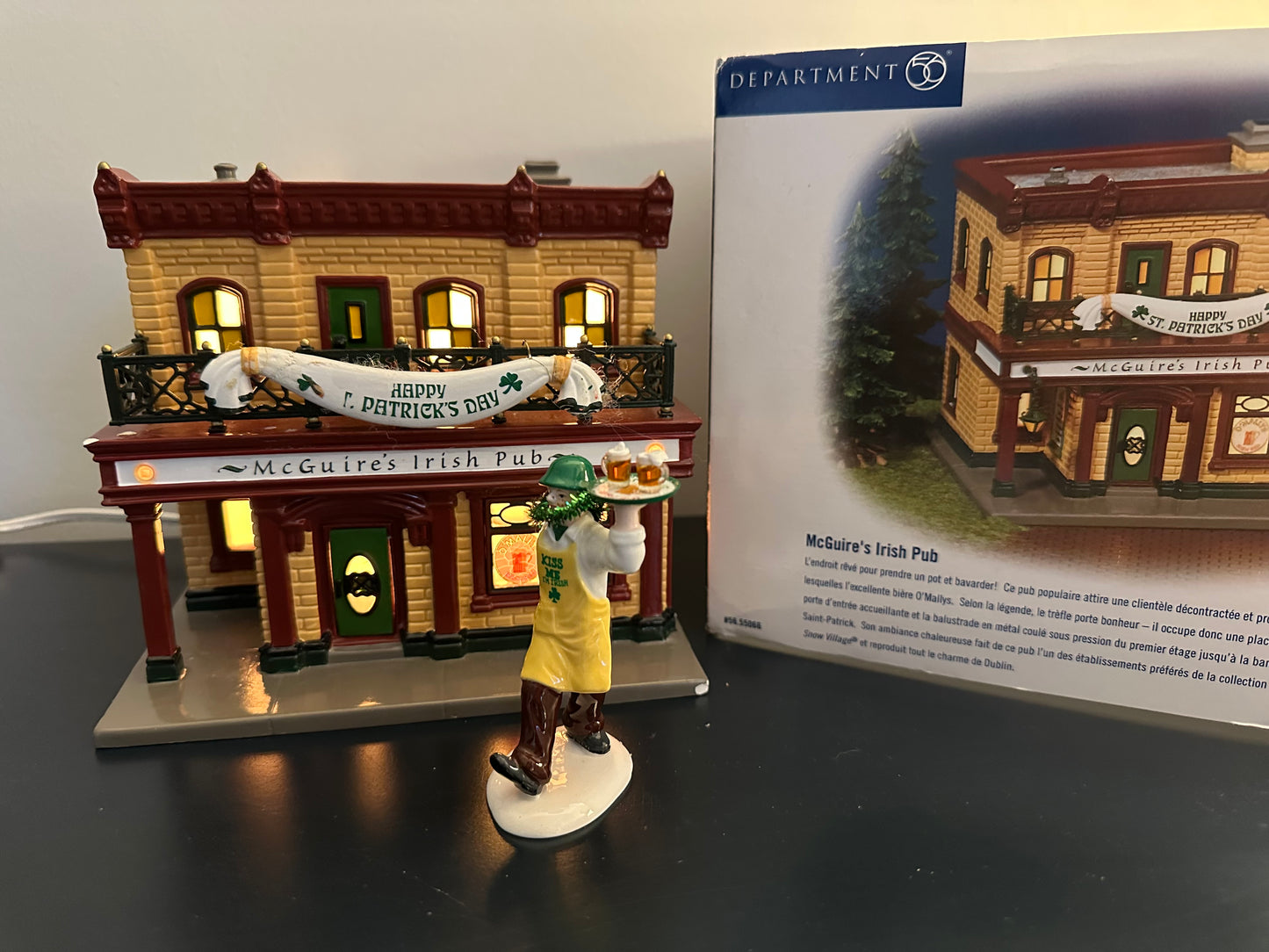 Department 56 McGuire’s Irish Pub