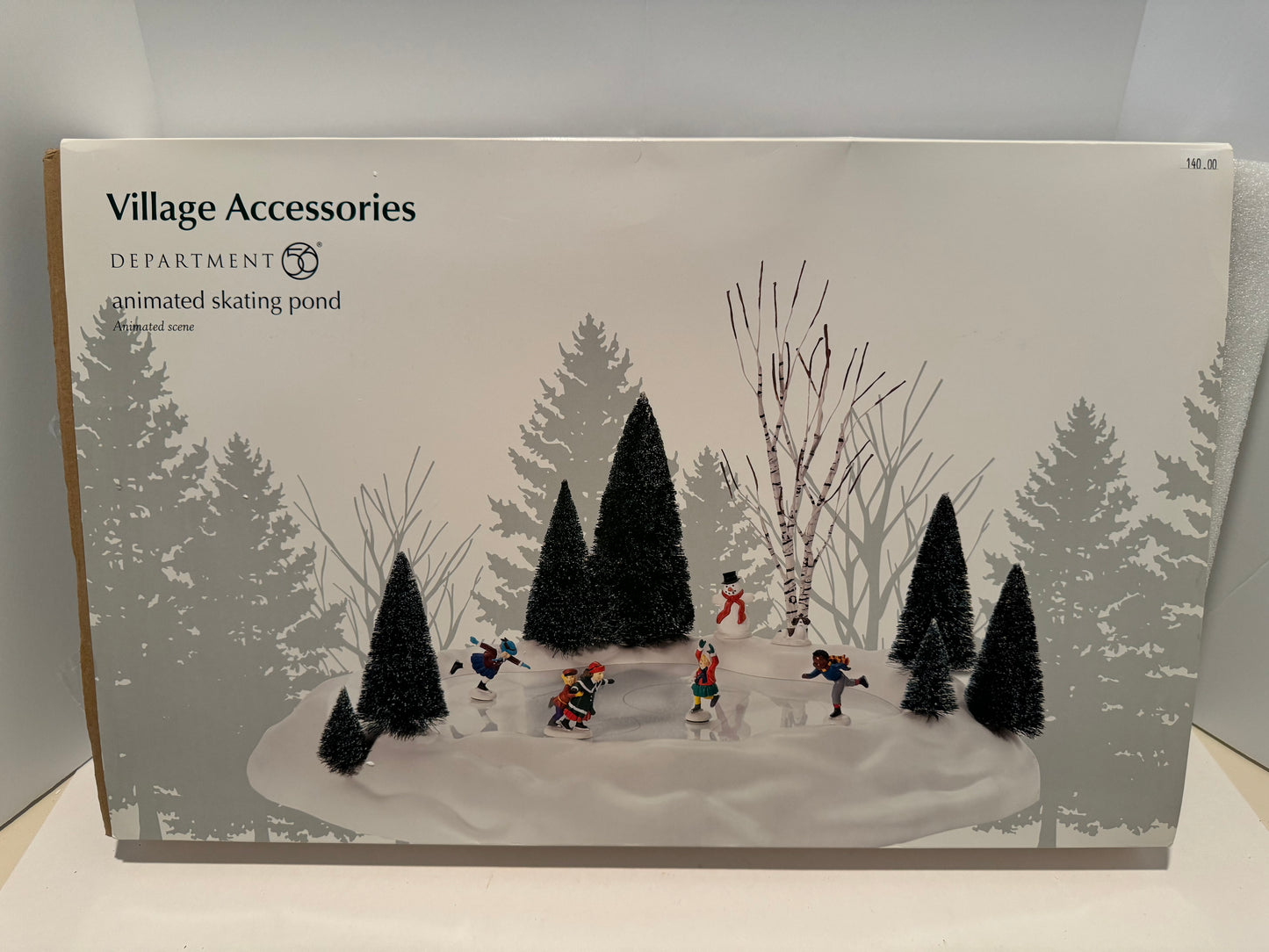 Dept 56 Animated Skating Pond