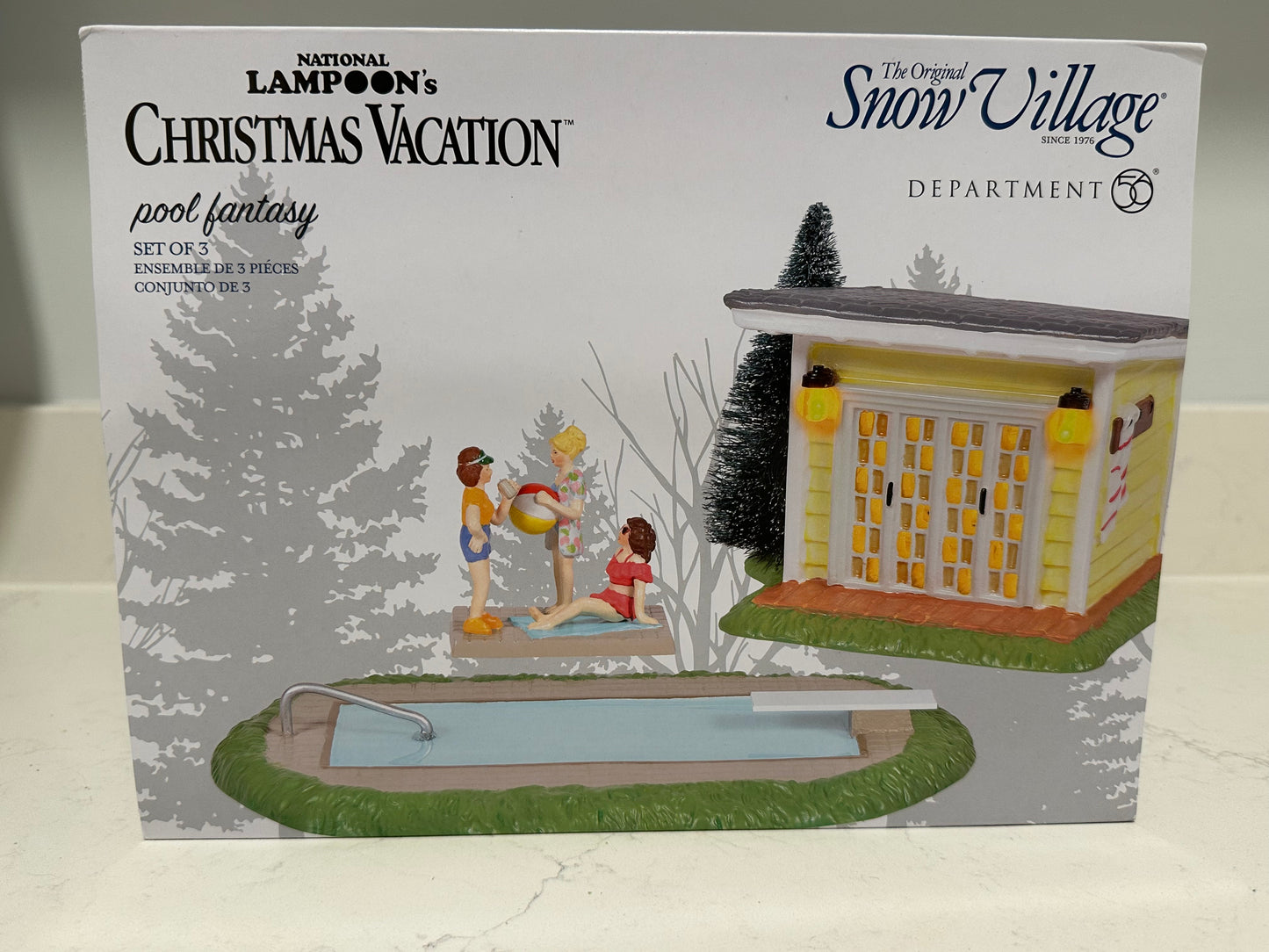 Department 56 national Lampoons Christmas Vacation - Pool Fantasy