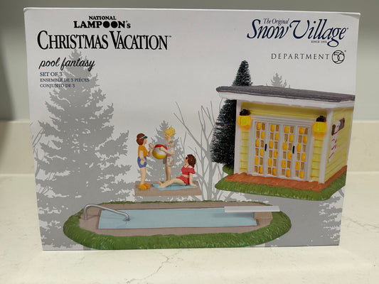 Department 56 national Lampoons Christmas Vacation - Pool Fantasy