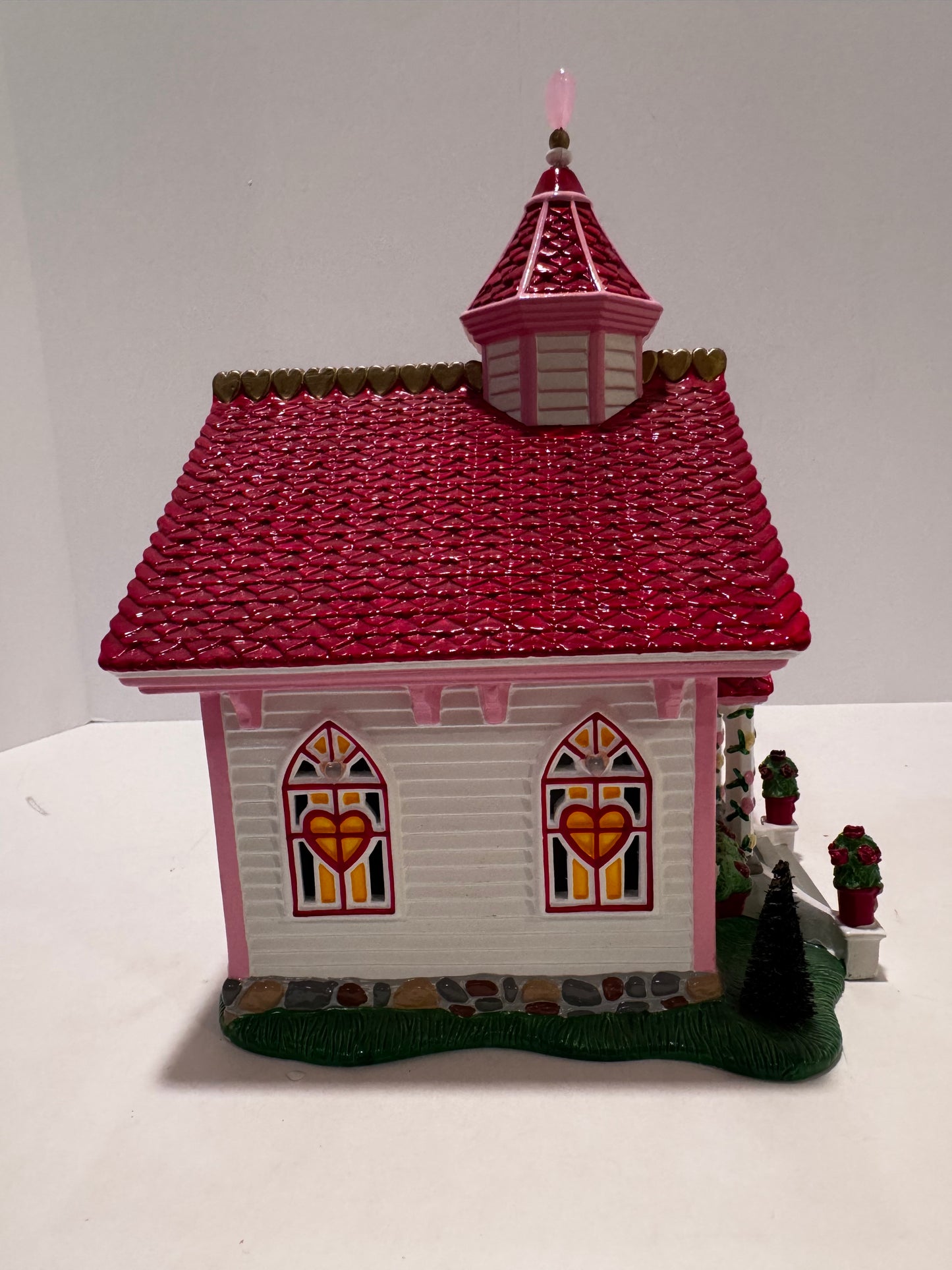 Dept 56  Chapel of Love - Snow Village - Valentine's