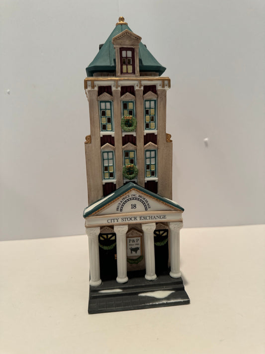 Dept 56 City Stock Exchange