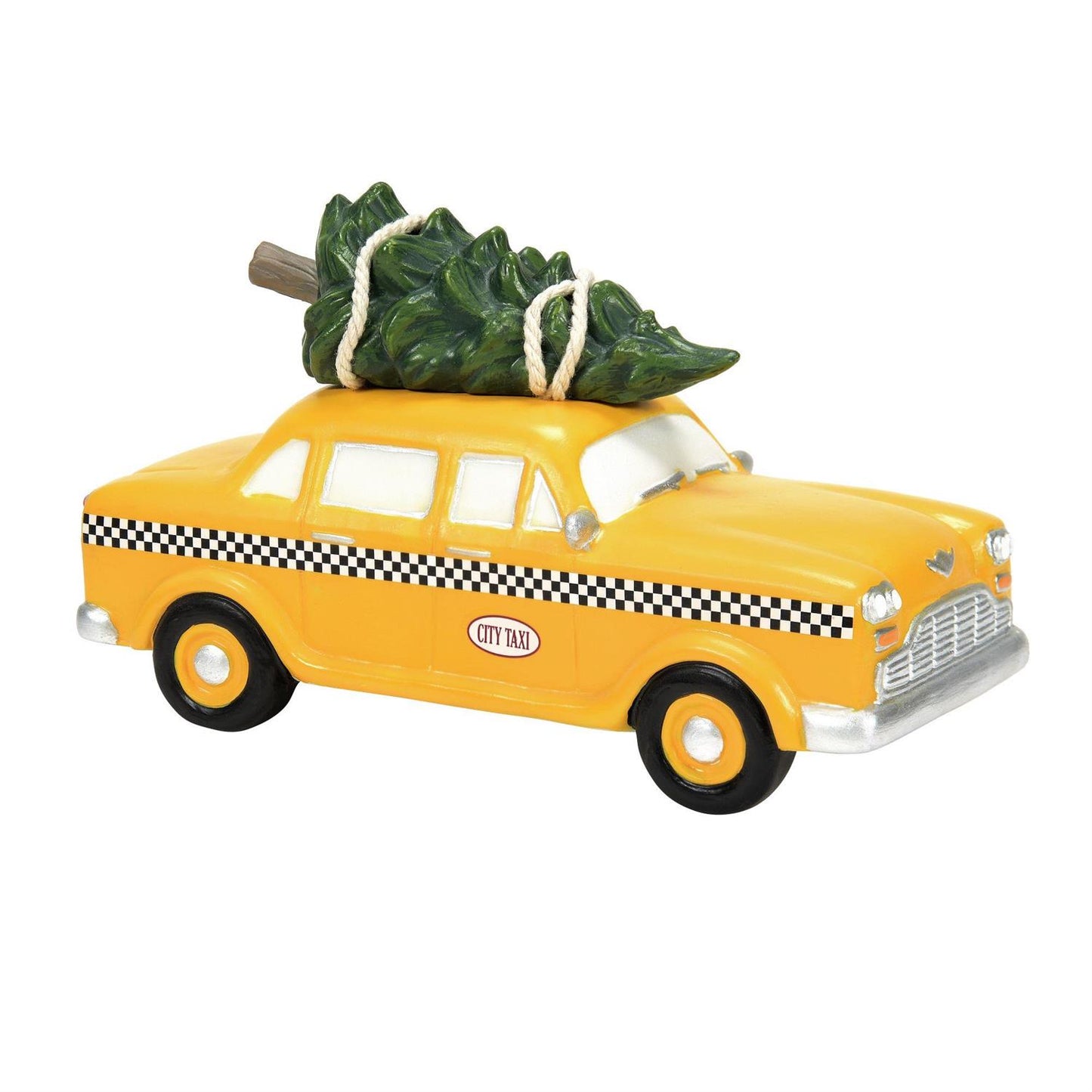 Dept 56 Hailing Christmas Cab