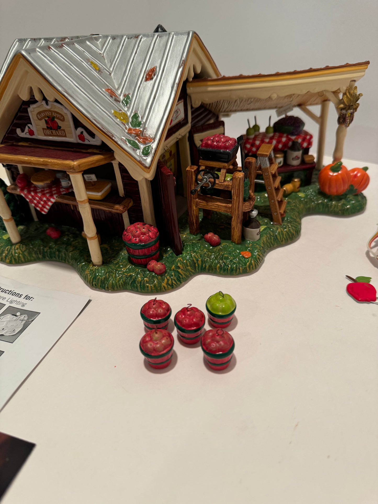 Dept 56 Harvest Apple Orchard