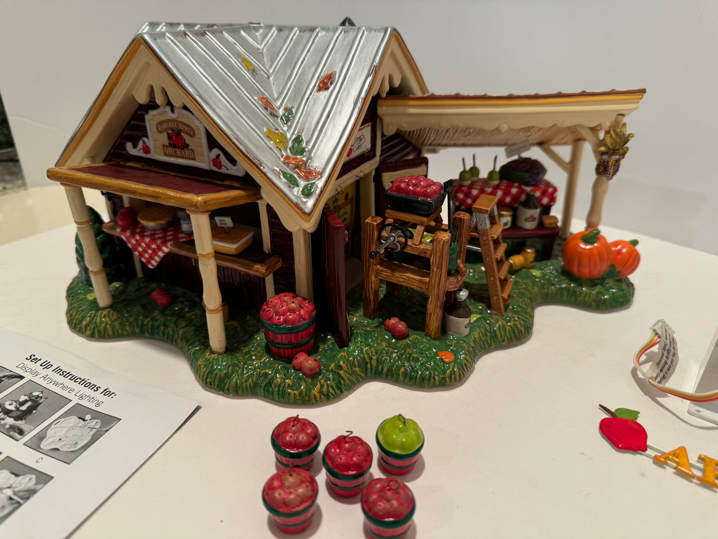 Dept 56 Harvest Apple Orchard