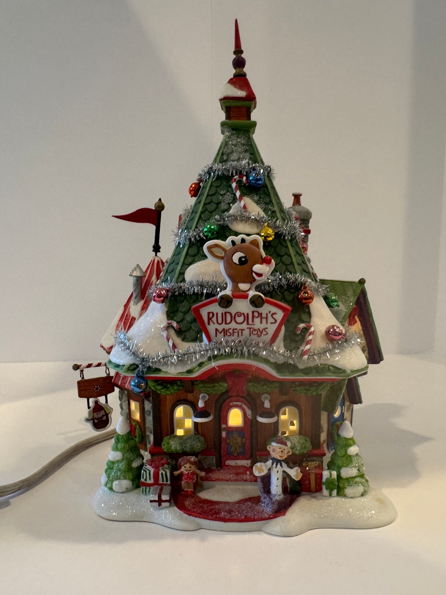 Dept 56 Rudolph’s Misfit Headquarters