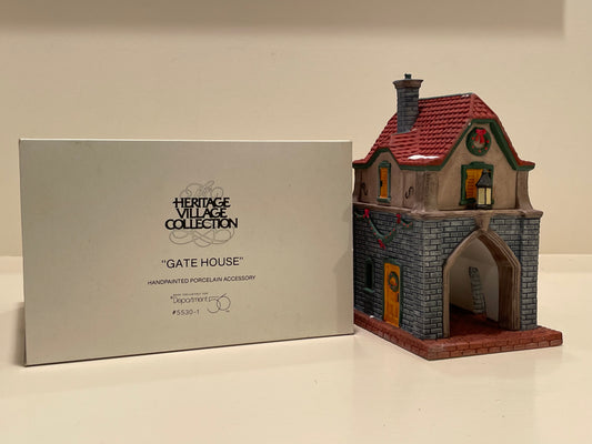 Department 56 Gate House