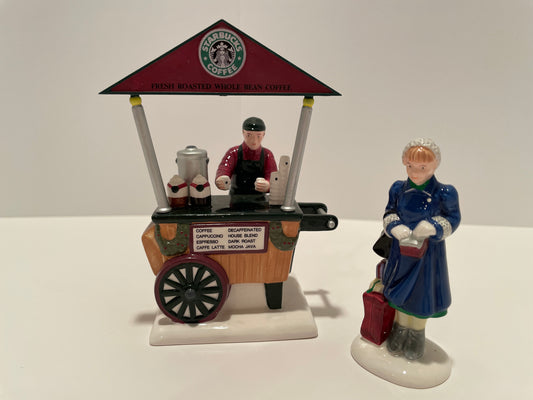 Department 56 - Starbucks Coffee Cart