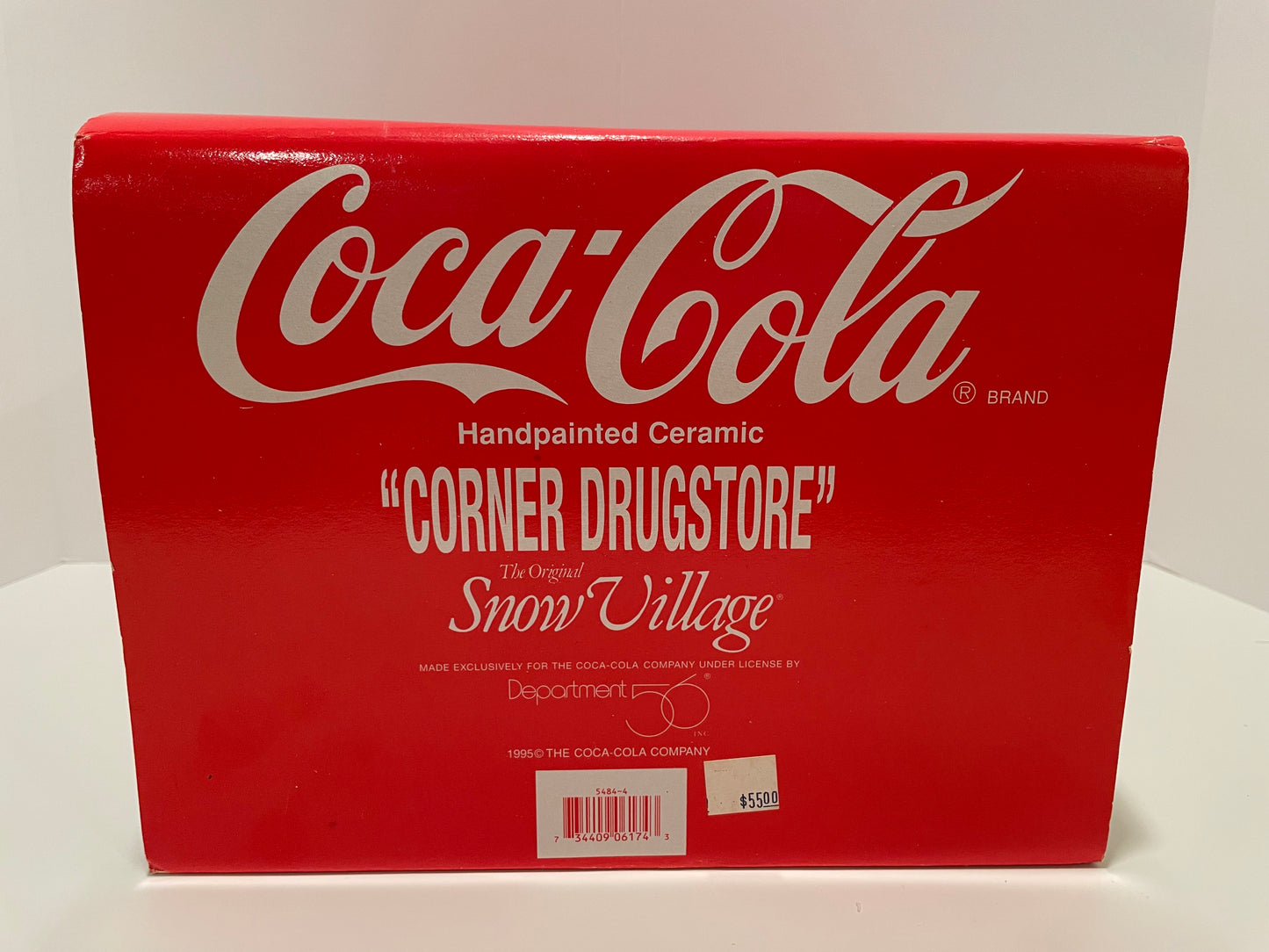 Department 56 - Coca Cola Corner Drugstore