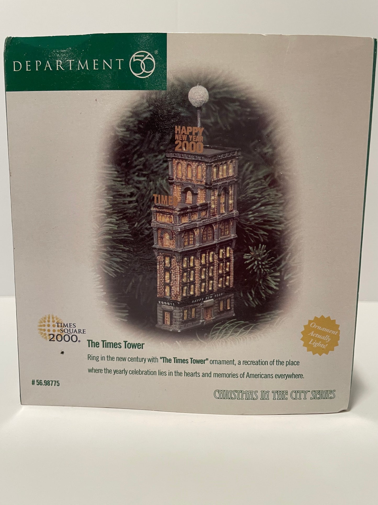 Department 56 Times Tower Ornament