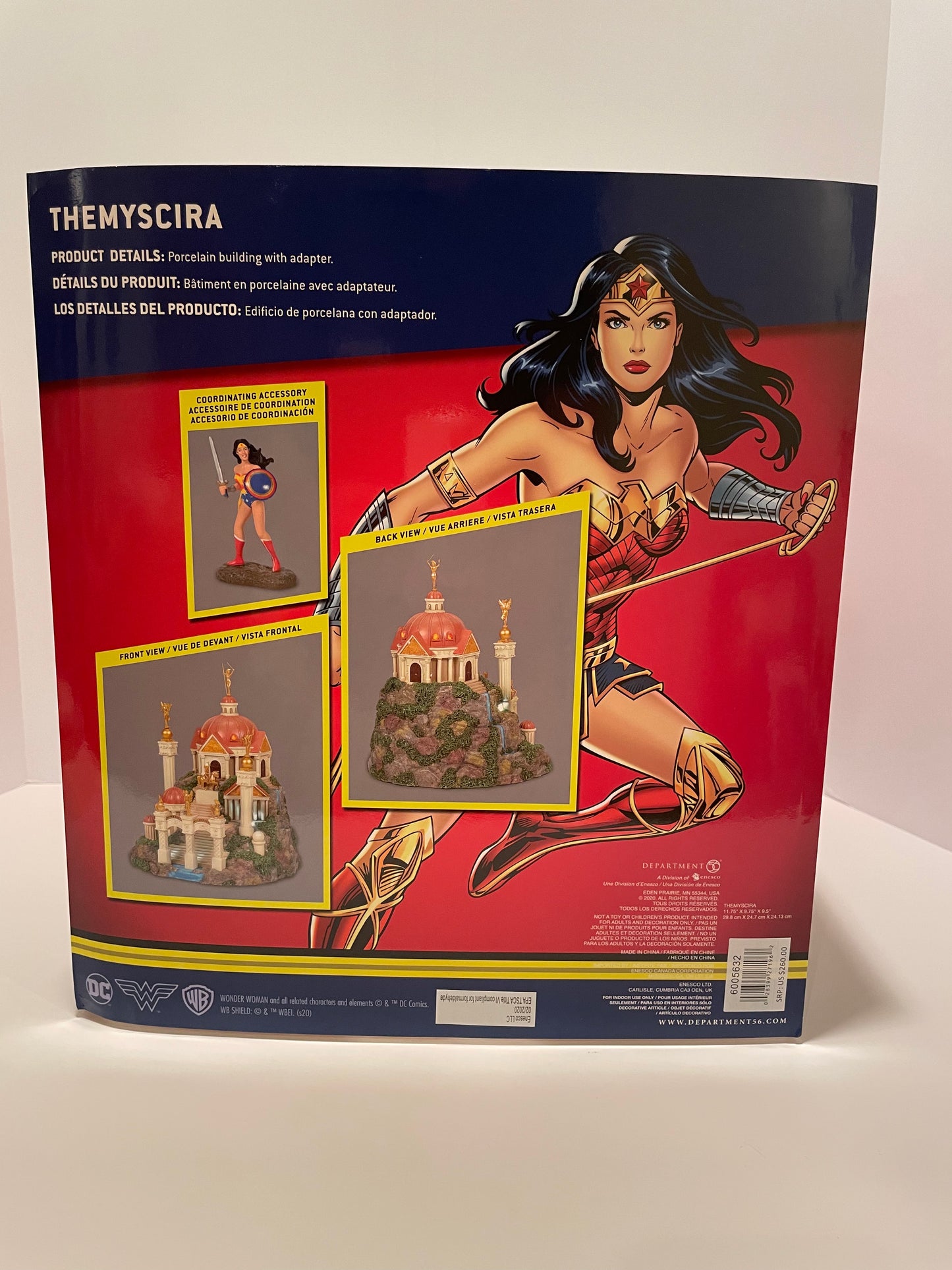 Department 56 DC Comics - Themyscira - Wonder Woman - BRAND NEW