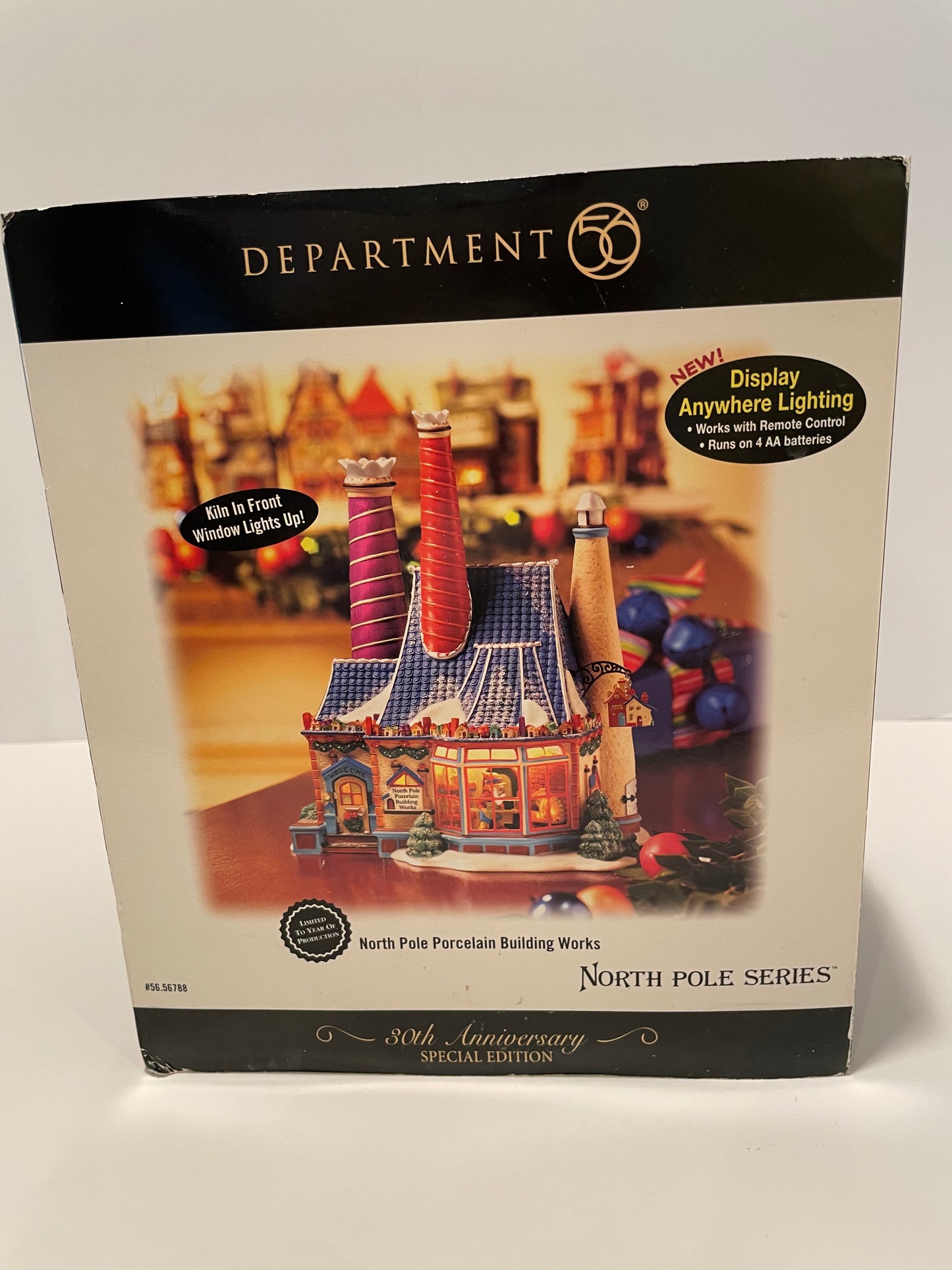 Department 56 North Pole Porcelain Building Works