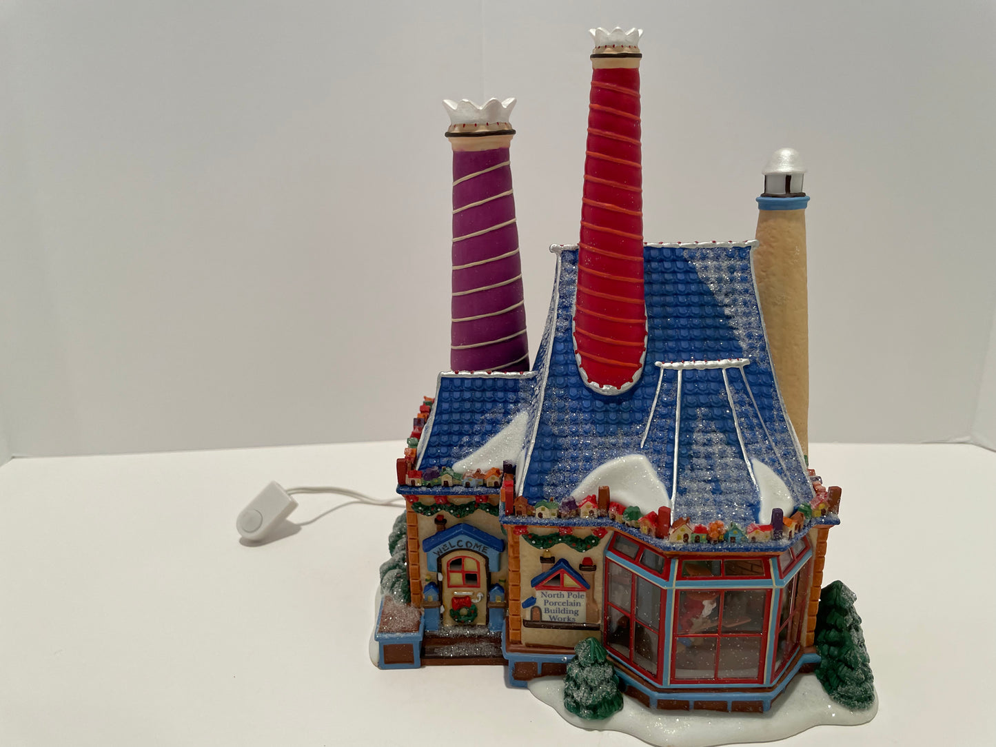 Department 56 North Pole Porcelain Building Works