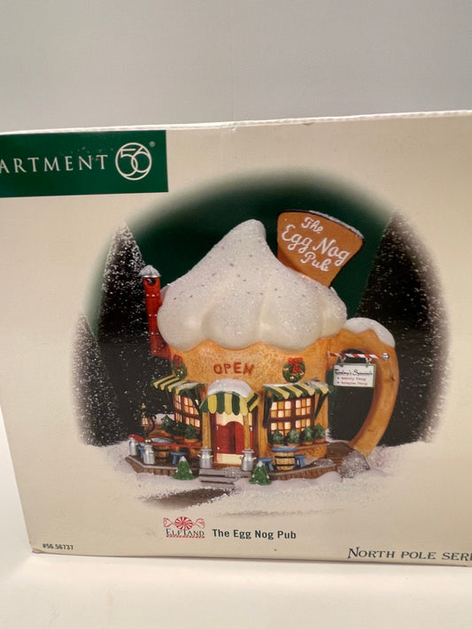 Department 56 The Egg Nog Pub