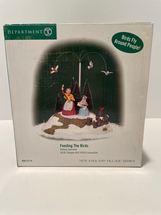 Department 56 Animated Feeding the Birds