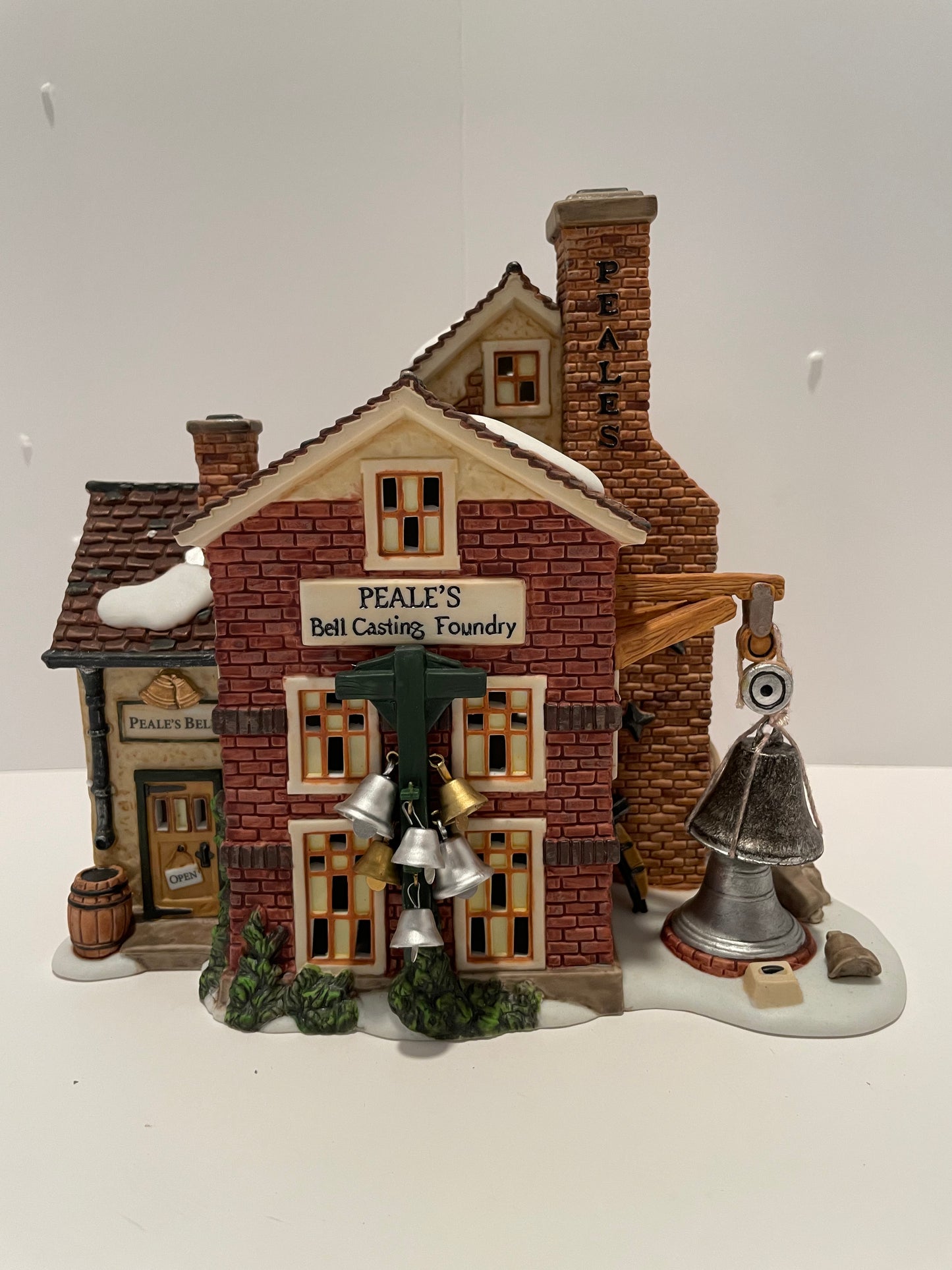 Department 56 Peale's Bell Casting