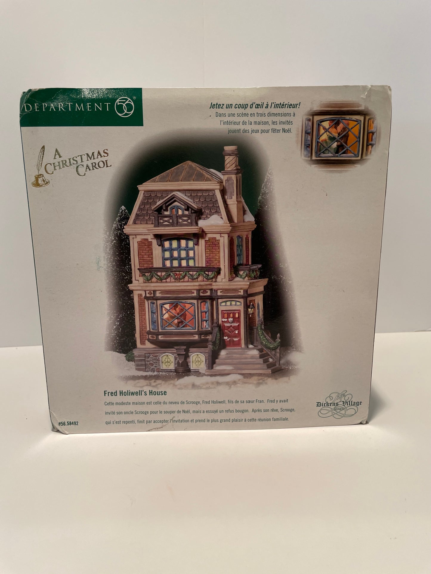 Department 56 Fred Holiwell's House