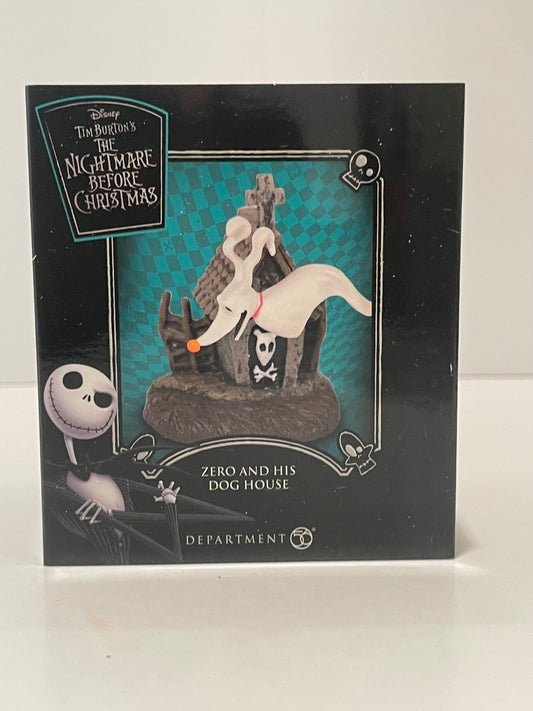 Department 56 Nightmare Before Christmas - Zero and Dog House