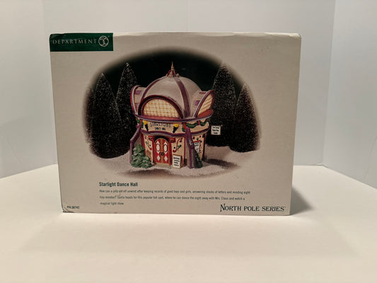 Department 56 North Pole Starlight Dance Hall