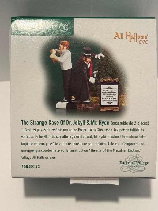 Department 56 - The Strange Case of Dr. Jekyll & Mr. Hyde - Brand New