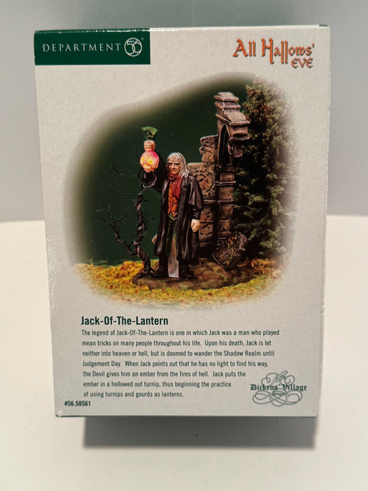 Department 56 - Jack-of-The-Lantern - Brand New