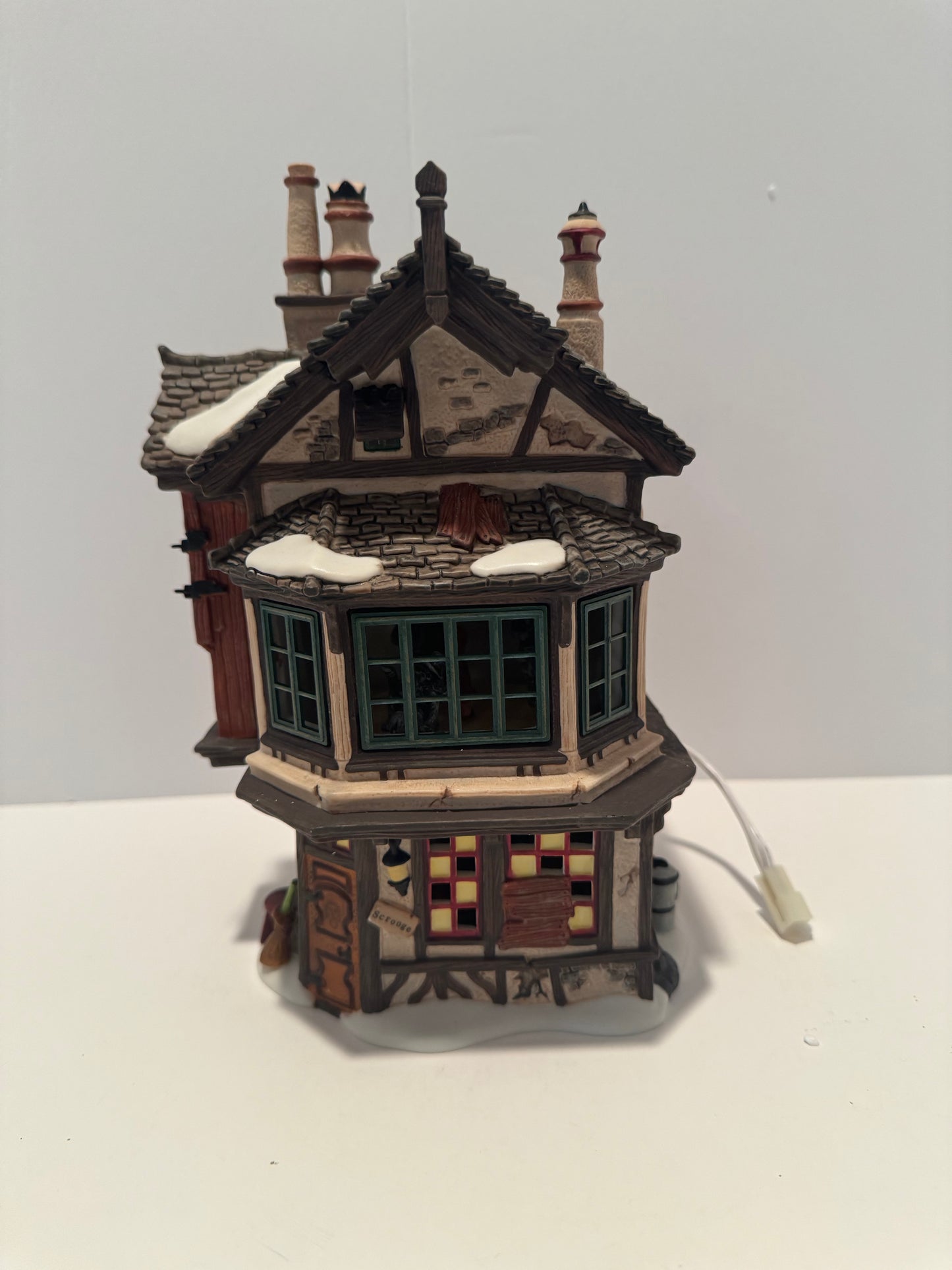 Department 56 – Ebeneezer Scrooge's House – please read description