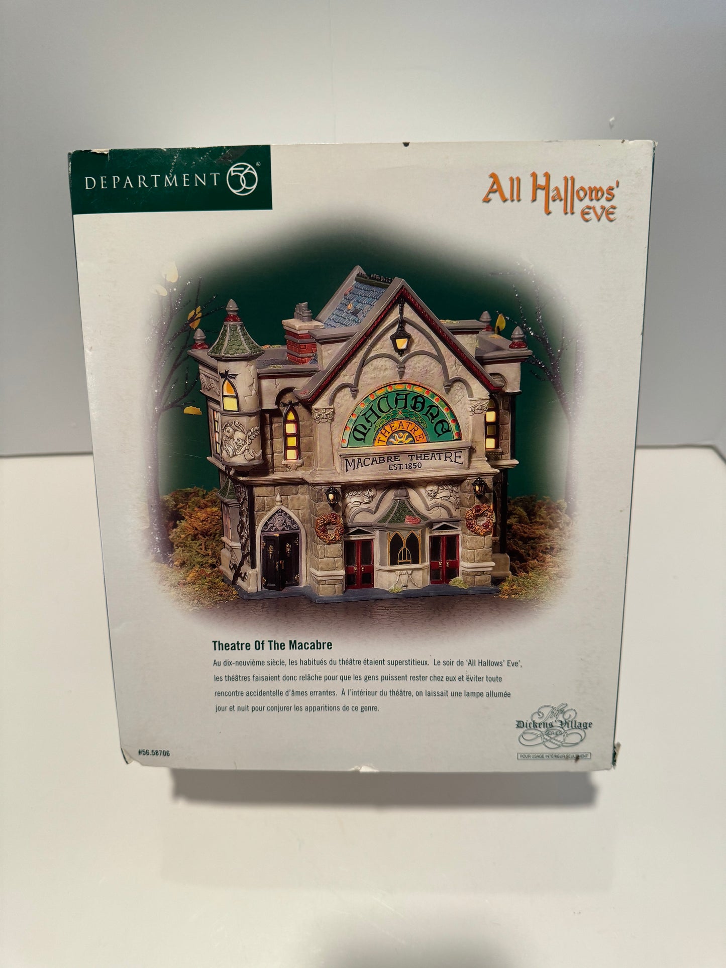 Department 56 – Theater Of The Macabre - Brand New