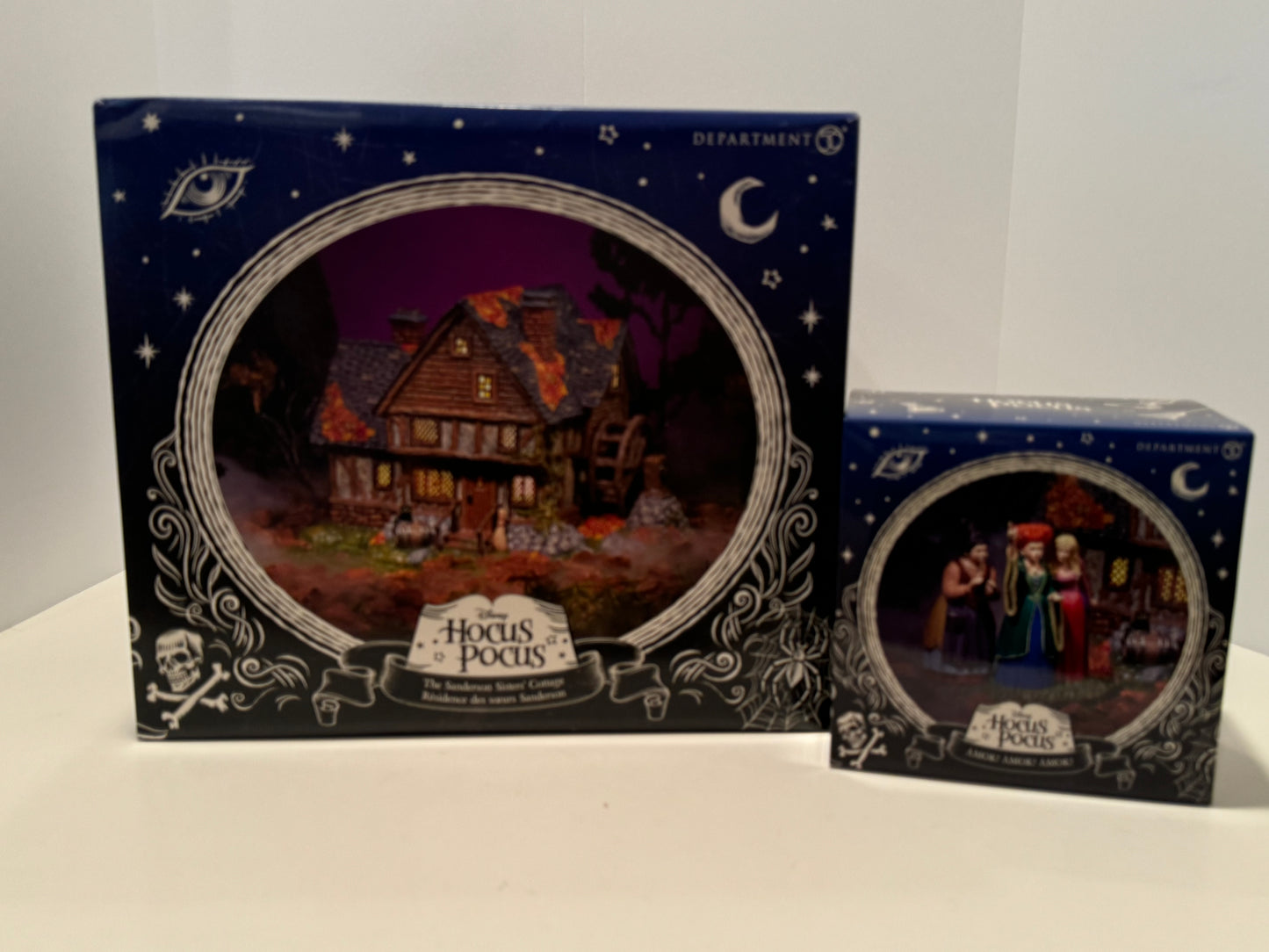 Department 56 Hocus Pocus Set - Sanderson Sisters Cottage + Amok! Amok! Amok